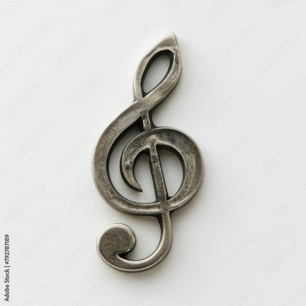 Eighth Note on a Clean White Background. Perfect for Music Staffing and Recording Purposes Eighth Note on a Clean White Background. Perfect for Music Staffing and Recording Purposes