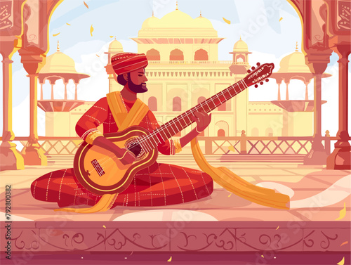 An Enchanting Performance: Classical Melodies Resonating in a Palace's Grandeur