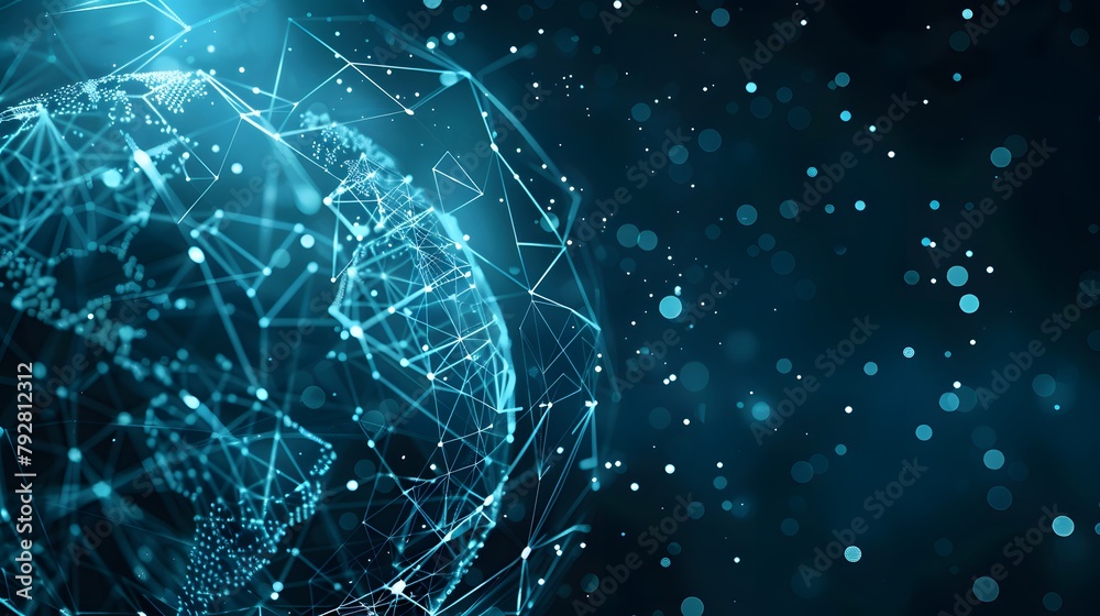 circular tech background circular tech background