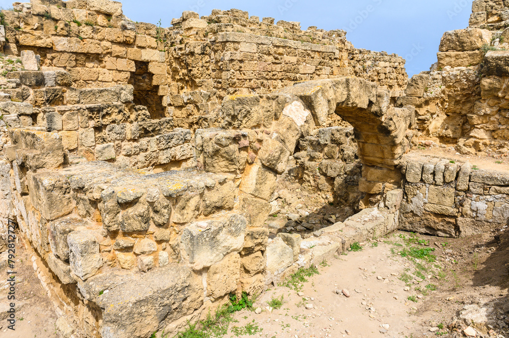 Remains of the ancient city of Salamis, Northern Cyprus 3