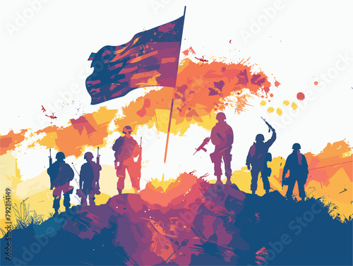 Dawn Honor: A Military Base's Sunrise Salute to Service and Sacrifice