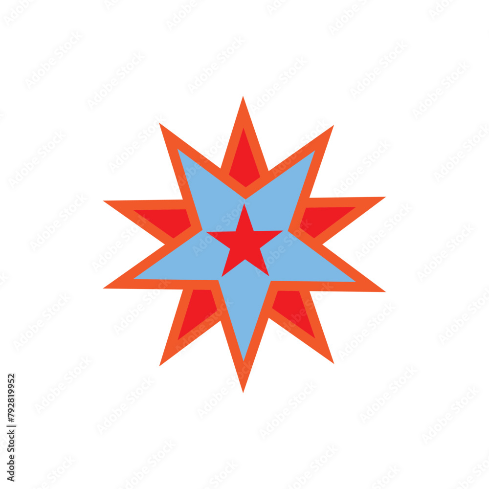 star logo, company symbol, vector illustration design star logo, company symbol, vector illustration design