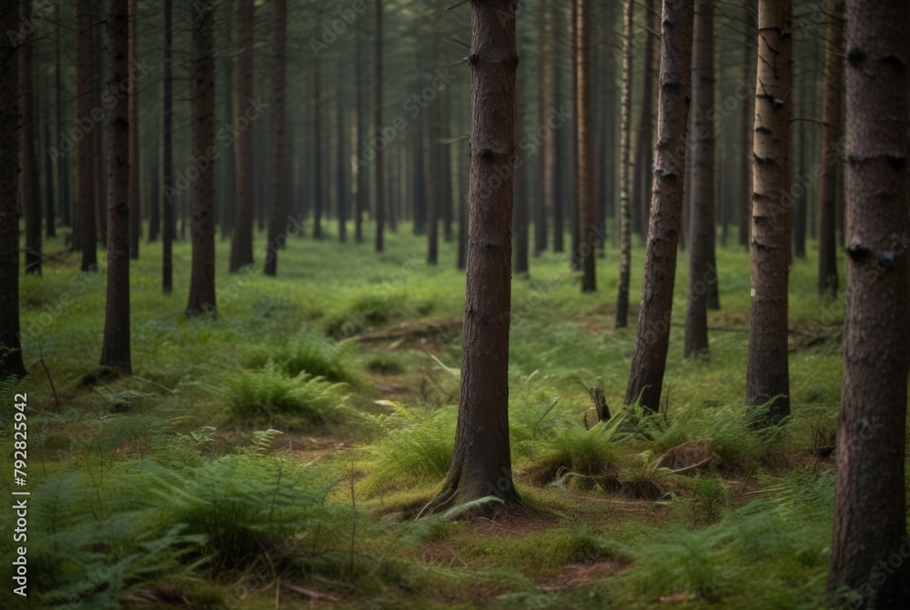 Obraz premium The Gloomy Forest