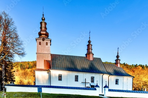 the church of the holy trinity in the city of the old town of the state of the region of the most beautiful