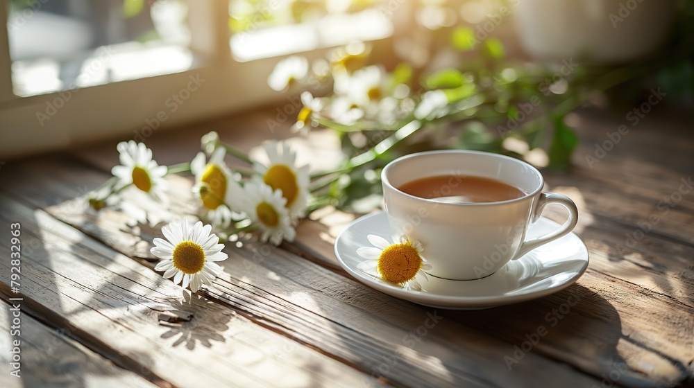 cup of tea and flowers cup of tea and flowers