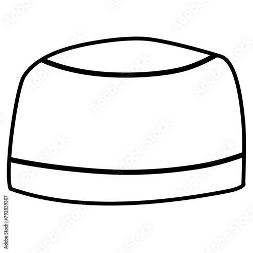 muslim cap icon