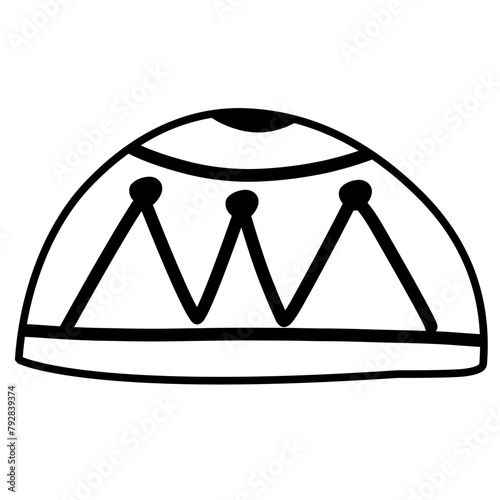 muslim cap icon