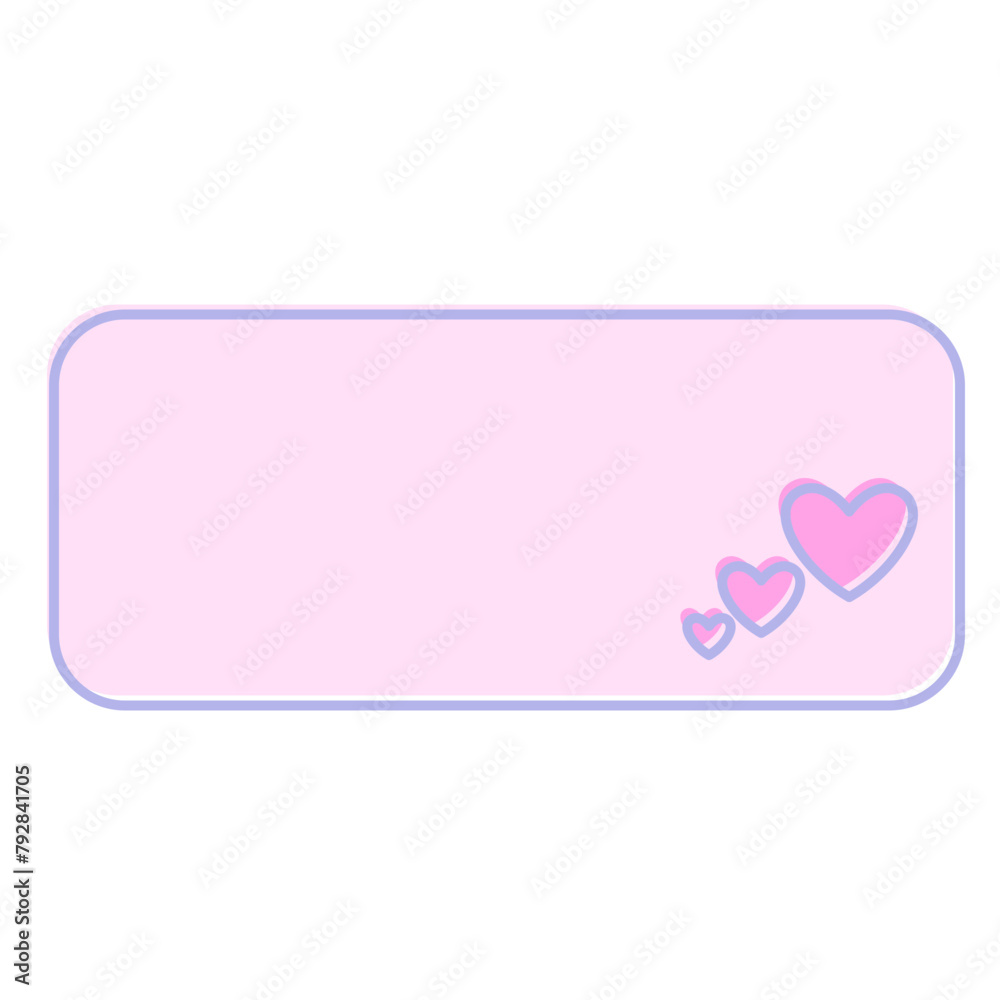 Cute Pastel Baby Note Frame with Heart Icon. Romantic Soft Colored Border with Purple Line Template. Vintage Gently Baby Frame Decoration Element. Kawaii Cute Frame Element Symbol. Cute Pastel Baby Note Frame with Heart Icon. Romantic Soft Colored Border with Purple Line Template. Vintage Gently Baby Frame Decoration Element. Kawaii Cute Frame Element Symbol.