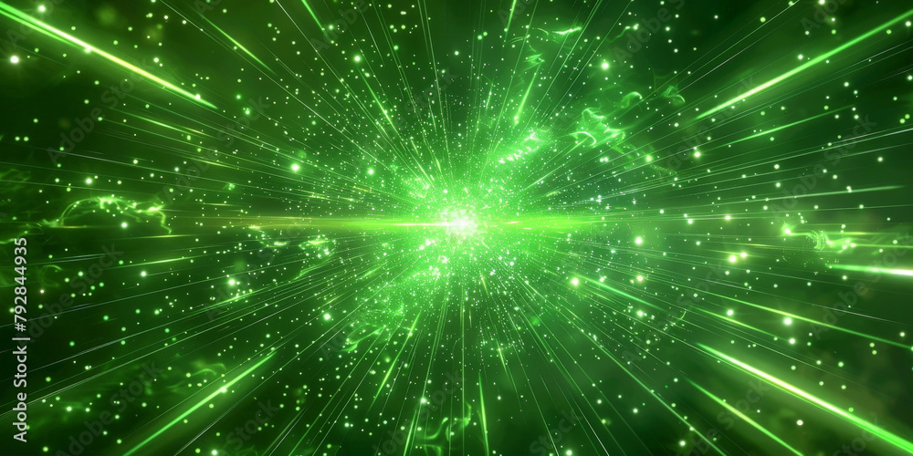 Green light burst speed montion background, green Explode particles freeze splash, gsuitable for futuristic, technology, or energy concept designs, banner, copy space, Green light burst speed montion background, green Explode particles freeze splash, gsuitable for futuristic, technology, or energy concept designs, banner, copy space,