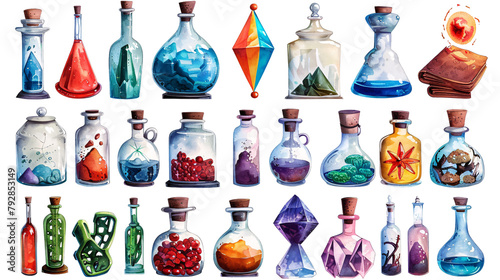 Alchemy element_hyperrealistic_hyper detailed_isolated on transparent background