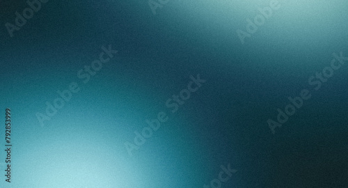 Wallpaper Mural Blue sea sky black grainy color gradient background, abstract dark banner design, noise texture. Summer poster design. Torontodigital.ca
