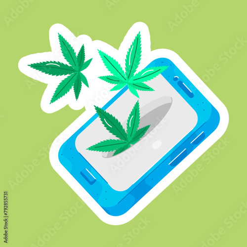 Latest Bundle of Marijuana Culture Flat Stickers 

 photo