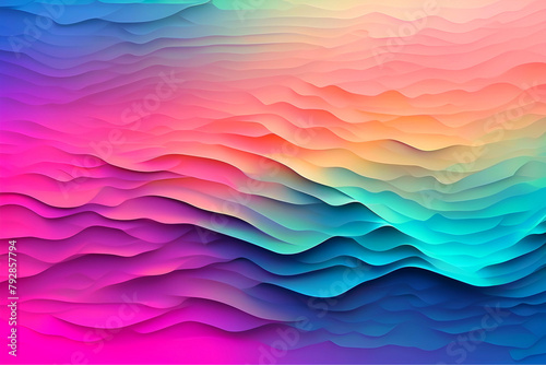 abstract colorful background with waves