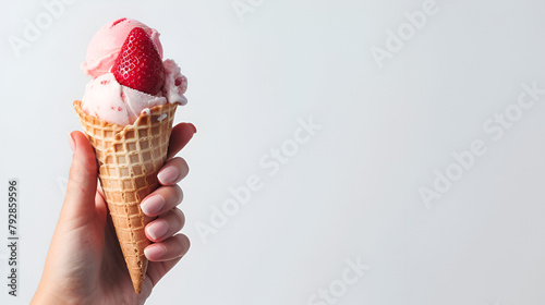 strawberry ice cream,generative ai