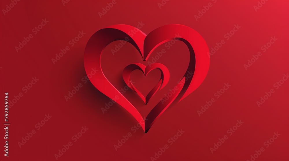 Heart-Shaped Business logo design