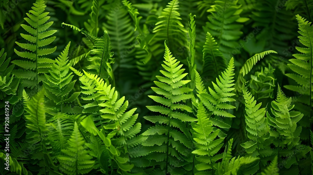 Lush Verdant Fern Foliage with Delicate Unfurling Fronds Ideal Nature Inspired Botanical or Forest Themed Background for Decor Design and Photography Lush Verdant Fern Foliage with Delicate Unfurling Fronds Ideal Nature Inspired Botanical or Forest Themed Background for Decor Design and Photography