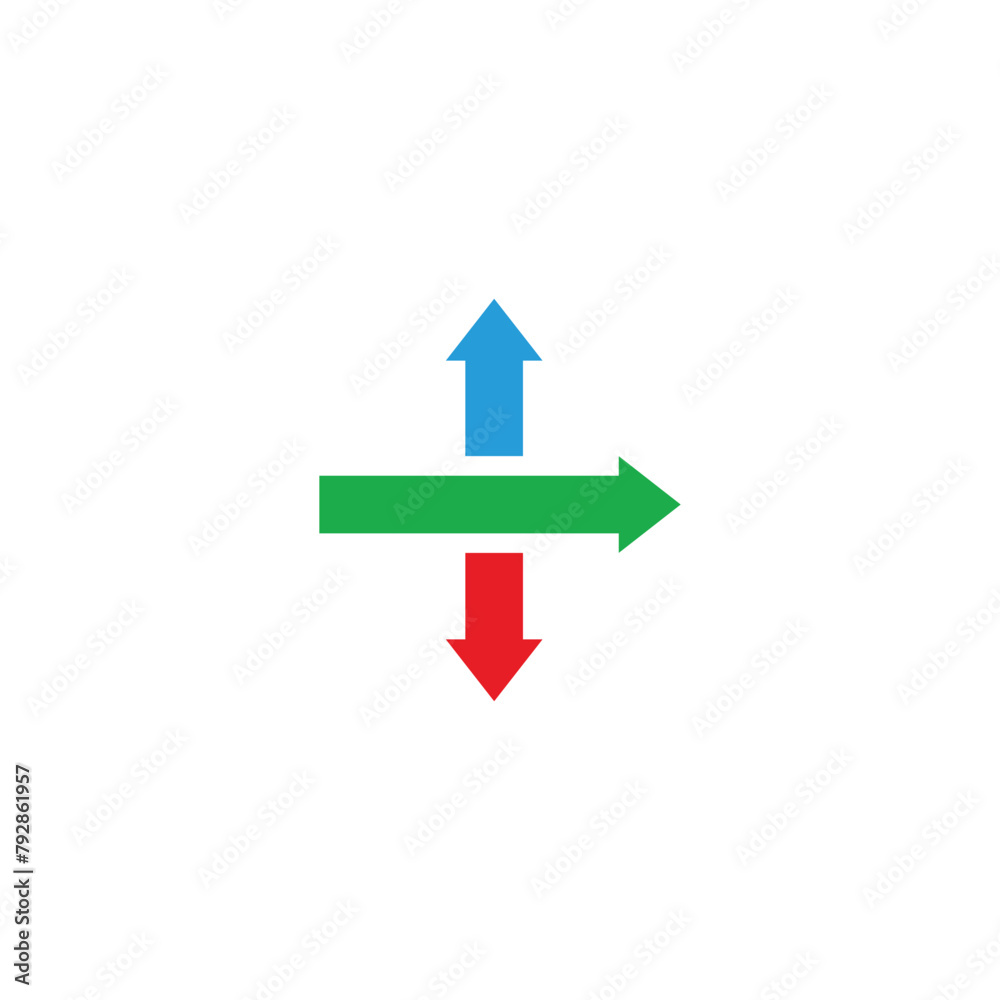 plus, simple direction vector symbol logo plus, simple direction vector symbol logo