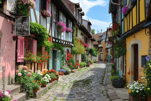 Charming European Village