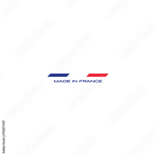 Made in France logo, Made in France label vector graphics