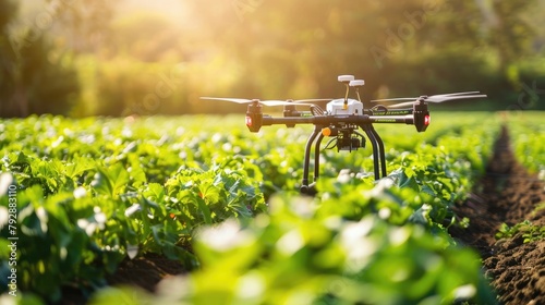An innovative smart agriculture system, utilizing IoT sensors and data analytics for precision farming, optimizing resource usage and increasing crop yields with minimal environmental impact. © Hasii