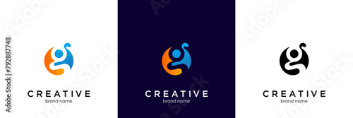 logo G icon vector