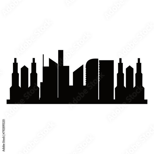 City Building Silhouette