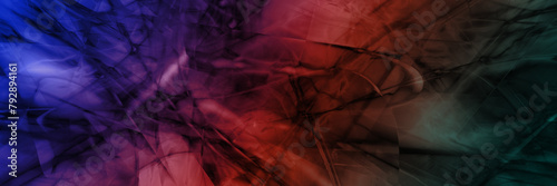 abstract background, banner, for printing © neurostructure