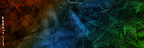 abstract background, banner, for printing © neurostructure