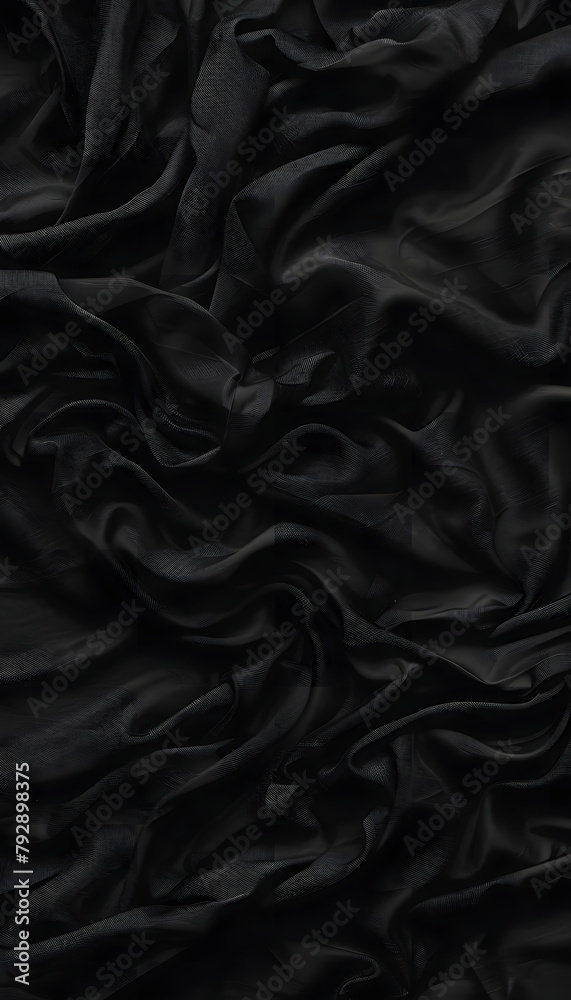Obraz premium Black Silk Background