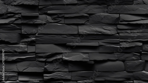 Seamless texture Dark grey black slate background background wallpaper