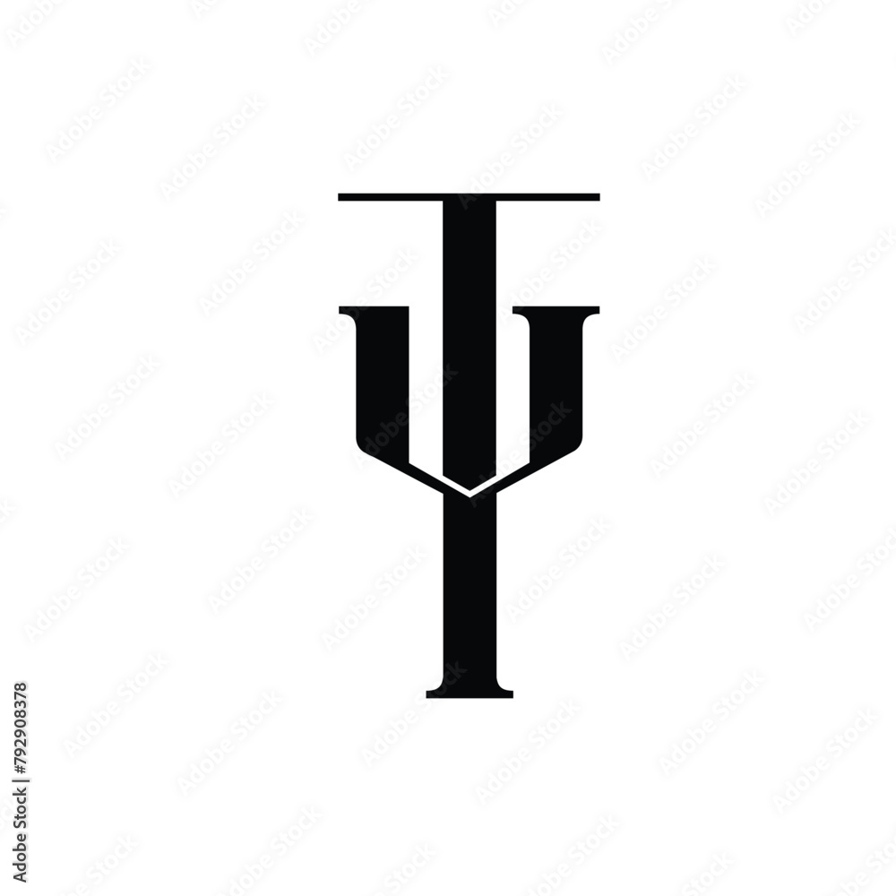 Initial letter TY logo design creative modern symbol icon monogram Initial letter TY logo design creative modern symbol icon monogram