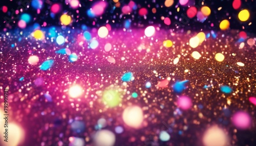 'burst background. Colorful technology. lights space confetti spark glitter shiny glistering dark magic christmas luxury light bokeh abstract background banner blink bright card ce'