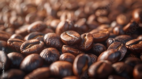 A Pile of Coffee Beans