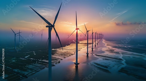 Calm Seas and Offshore Wind Turbines