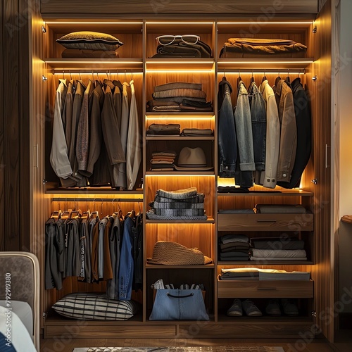 wardrobe in a wardrobe