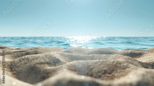 A Peaceful Beach Horizon photo