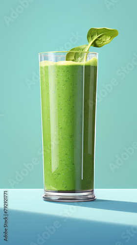 cup of green smoothie