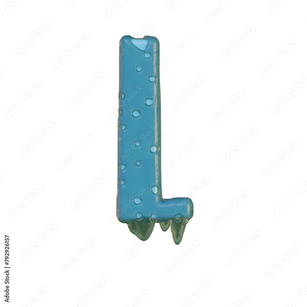 Monster Slime 3D Alphabet PNG Letters Monster Slime 3D Alphabet PNG Letters
