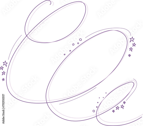 Magic star arch. Stars arch, star compositions graphic art. Shiny elements, starry and dots silhouettes. Comets and abstract constellations, retro celestial element.