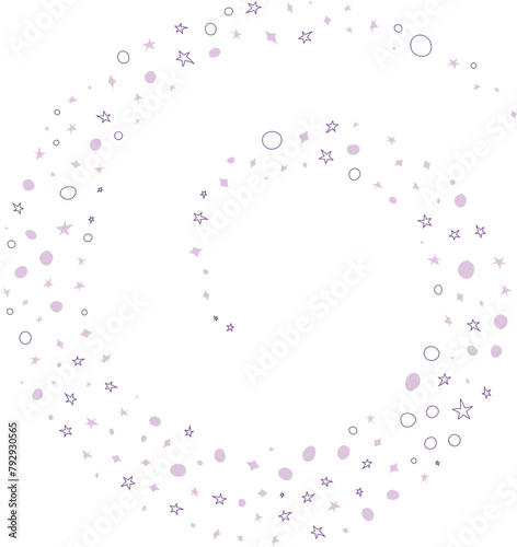 Magic star arch. Stars arch, star compositions graphic art. Shiny elements, starry and dots silhouettes. Comets and abstract constellations, retro celestial element.