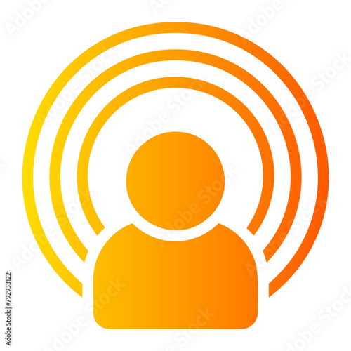 podcaster gradient icon