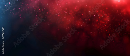 glittering stars on bokeh background ,abstract red powder explosion on black background.abstract red powder splatted on black background
  photo