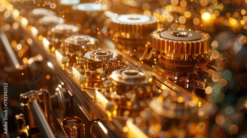 Golden Gears of a Robotic Assembly