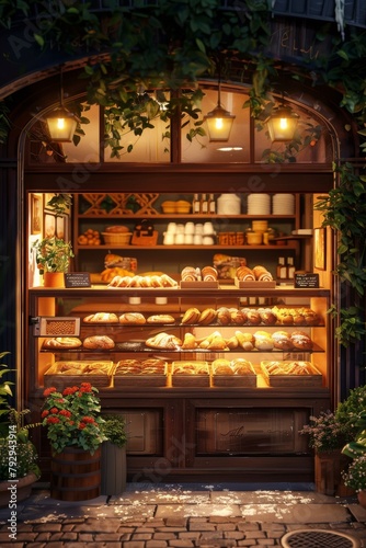 Neighborhood Bakery: A Place of Freshly Baked Delights inCozy Setting