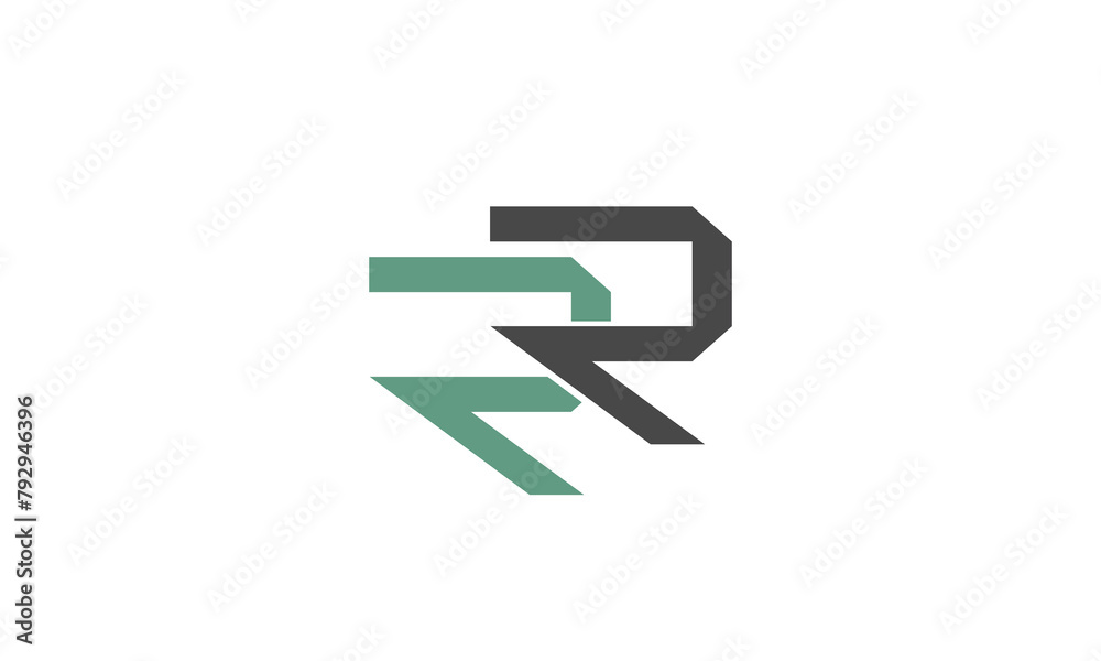 Alphabet letters Initials Monogram logo RR, RR, R and R Alphabet letters Initials Monogram logo RR, RR, R and R