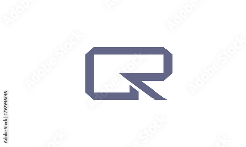 Alphabet letters Initials Monogram logo GR, RG, G and R