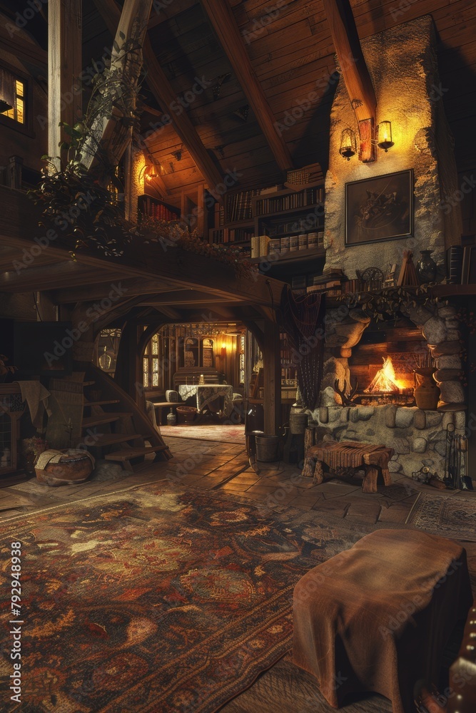 A Cozy Inn Where Weary Travelers Find Solace inMountain Setting