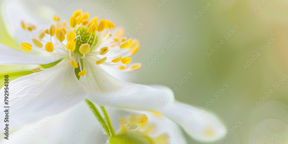 Obraz premium close up of a white flower