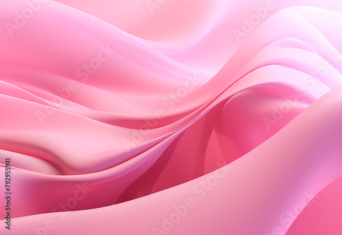soft pink abstract iridescent liquid smoke plastic