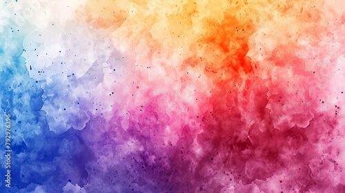 Colorful watercolor background in abstract style